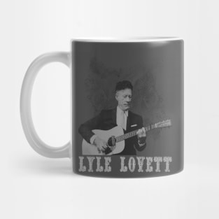 Lyle Lovett illustrations Mug